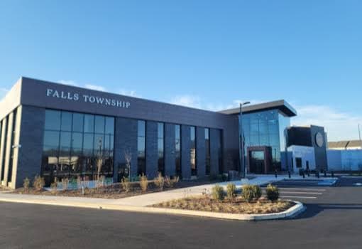 The newly remodeled Falls Township Municipal Building