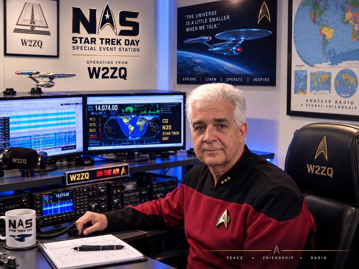 N3DD at the N3S operating position, Starfleet style